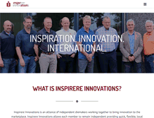 Tablet Screenshot of inspirere.com